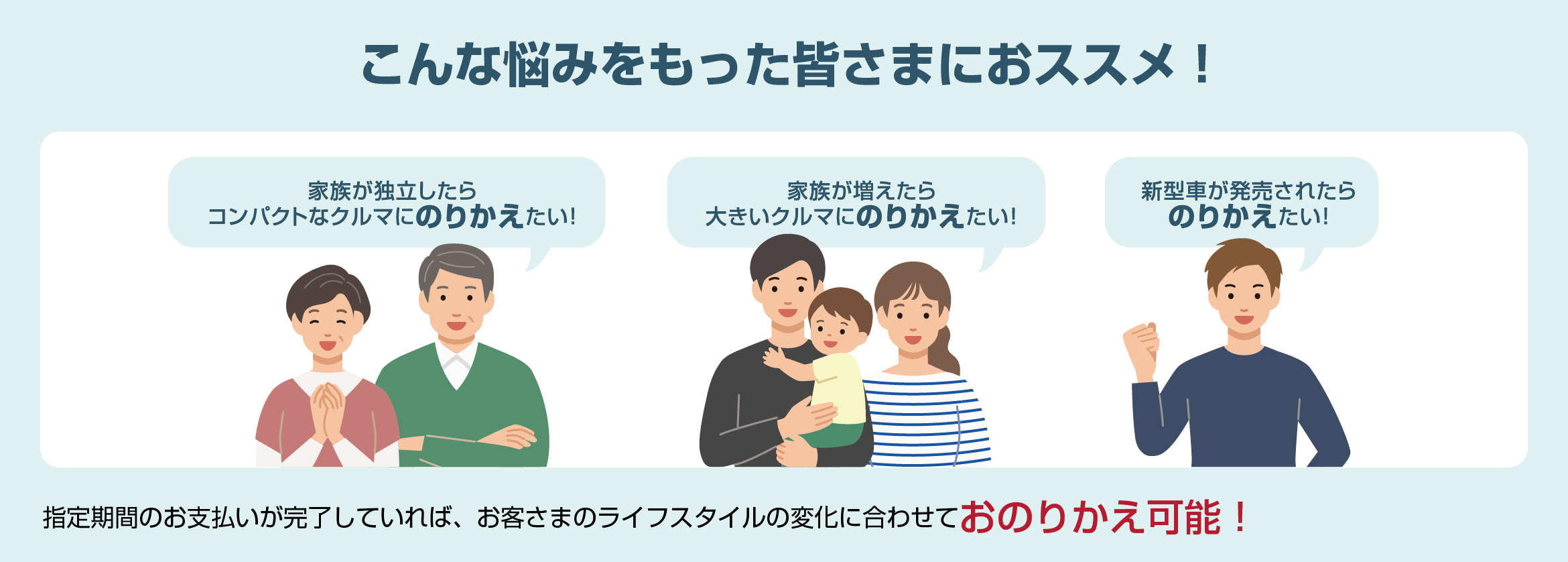こんな悩みをもった皆さまにおススメ！