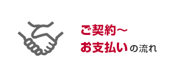 ご契約～お支払いの流れ